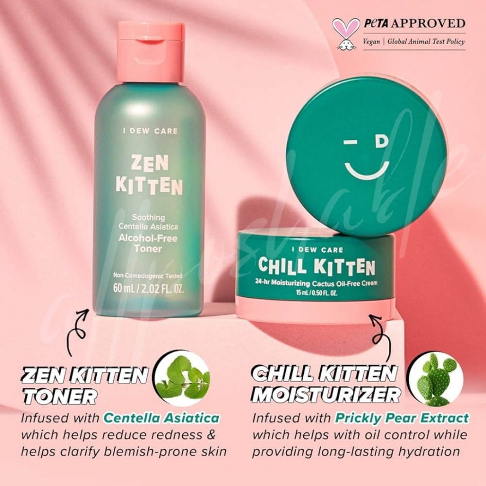 I Dew Care Kitten Crush Soothing and Hydrating Duo